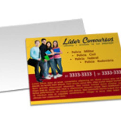 POSTAIS COUCHÊ 250G em São José do Rio Preto, SP por Public Gráfica e Brindes