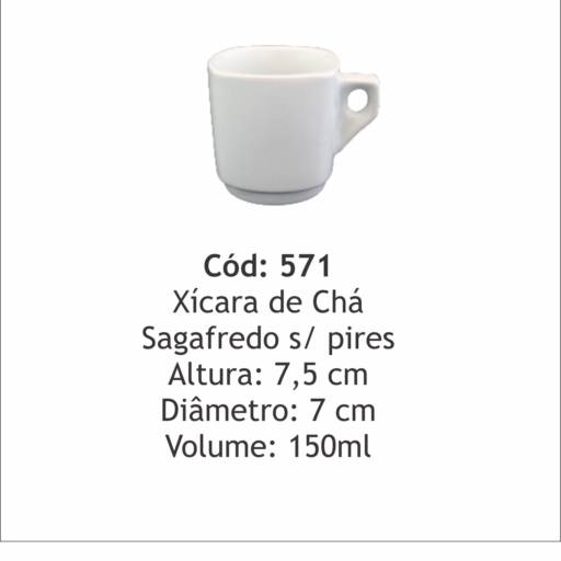 XÍCARAS 90ML- LINHA CAFÉ/CHÁ em São José do Rio Preto, SP por Public Gráfica e Brindes