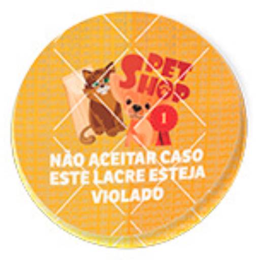 ADESIVO LACRE DE SEGURANÇA - REDONDO 45X45MM em São José do Rio Preto, SP por Public Gráfica e Brindes