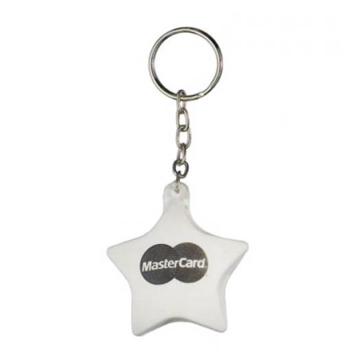 Chaveiro Estrela Vinil oca Personalizada em São José do Rio Preto, SP por Public Gráfica e Brindes