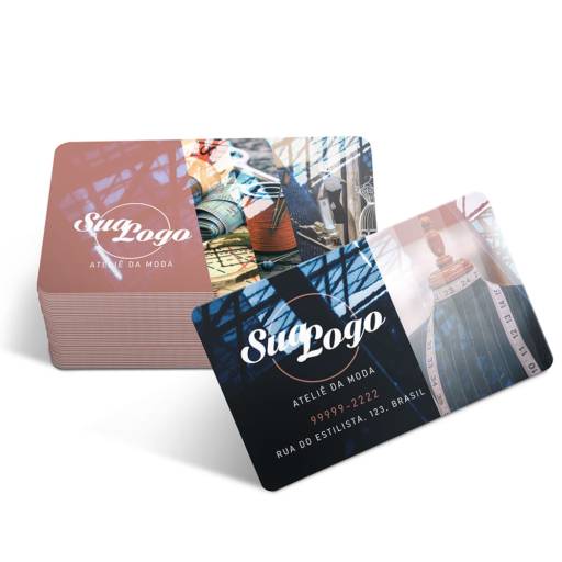 CARTÕES DE VISITA PVC CRISTAL 0,50MM BRANCO em São José do Rio Preto, SP por Public Gráfica e Brindes