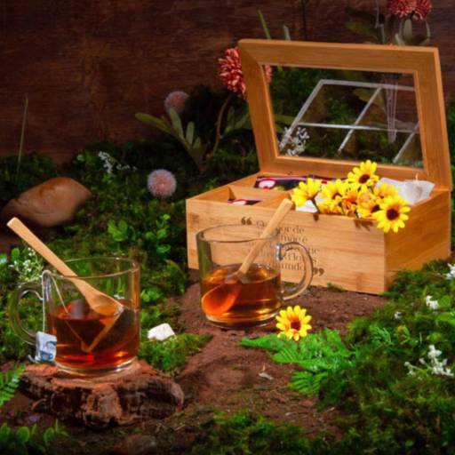 Kit para Chá em Bambu em São José do Rio Preto, SP por Public Gráfica e Brindes