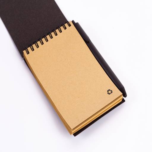 14688 Bloco de Anotações Ecológico com Caneta em São José do Rio Preto, SP por Public Gráfica e Brindes