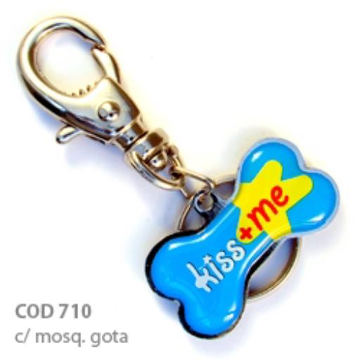 Chav. Chapinha Metálica COD 710 - Chapinha Ossinho em São José do Rio Preto, SP por Public Gráfica e Brindes