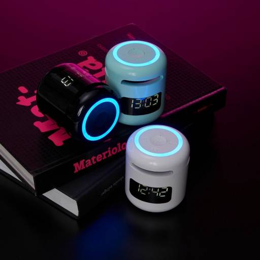 04064 Caixa de Som Multimídia com Relógio em São José do Rio Preto, SP por Public Gráfica e Brindes