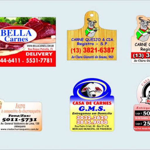 Imã de Geladeira Personalizado por Public Gráfica e Brindes