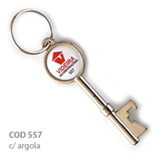 Chav. Medalha ou Pingente COD 557 - Chave em São José do Rio Preto, SP por Public Gráfica e Brindes