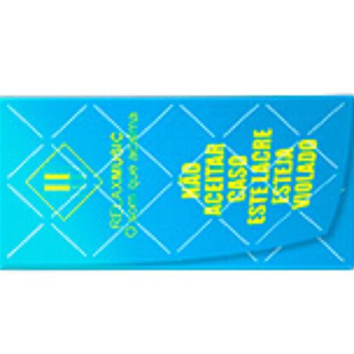 ADESIVO LACRE DE SEGURANÇA - RETANGULAR 90X45MM em São José do Rio Preto, SP por Public Gráfica e Brindes