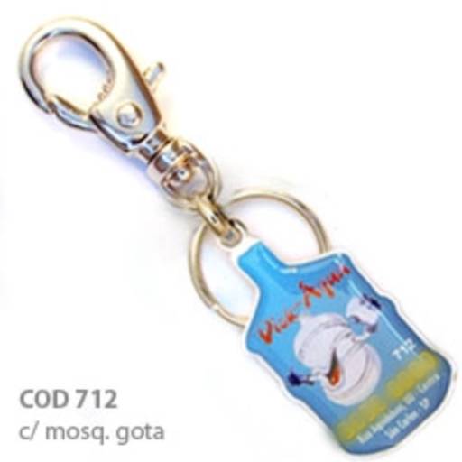 Chav. Chapinha Metálica COD 712 - Chapinha Água em São José do Rio Preto, SP por Public Gráfica e Brindes