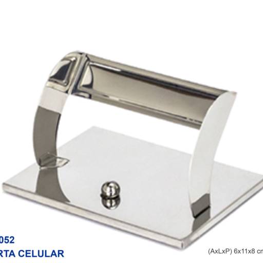 Porta Celular em Inox em São José do Rio Preto, SP por Public Gráfica e Brindes