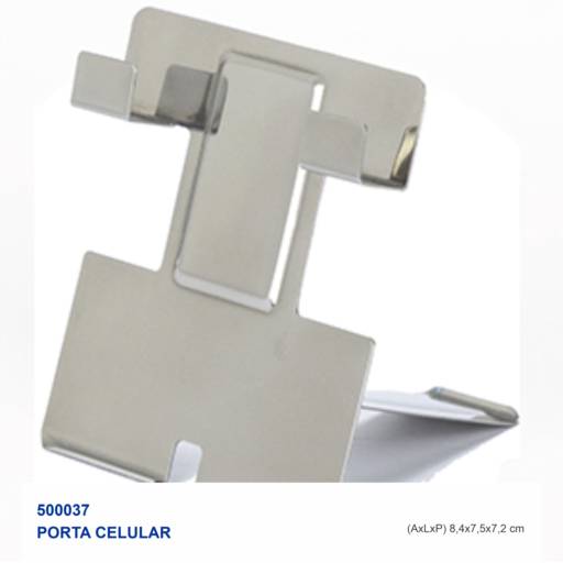 Porta Celular em Inox em São José do Rio Preto, SP por Public Gráfica e Brindes