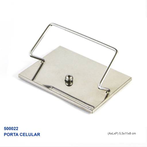 Porta Celular em Inox em São José do Rio Preto, SP por Public Gráfica e Brindes