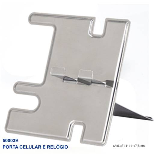 Porta Celular em Inox em São José do Rio Preto, SP por Public Gráfica e Brindes