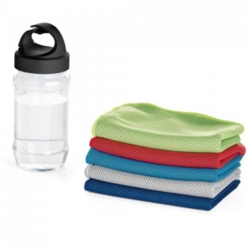 Kit toalha e garrafa 99967 ARTX PLUS. em São José do Rio Preto, SP por Public Gráfica e Brindes