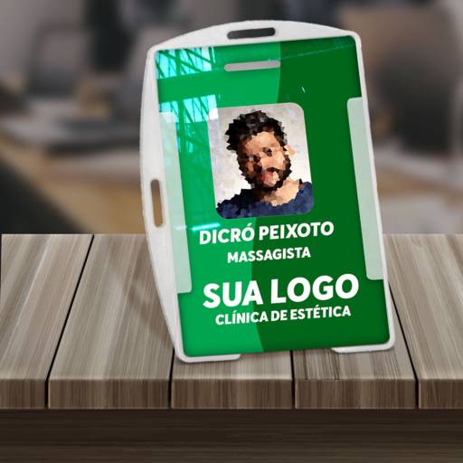 Crachá Porta Crachá Rígido em São José do Rio Preto, SP por Public Gráfica e Brindes