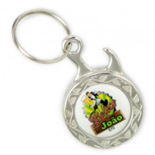 Chav. Medalha ou Pingente COD 570 - Abridor Pet - resina 1 lado em São José do Rio Preto, SP por Public Gráfica e Brindes