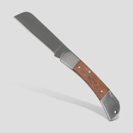 Canivete 3" Cabo Com Detalhes Em Madeira CN-01603 em São José do Rio Preto, SP por Public Gráfica e Brindes