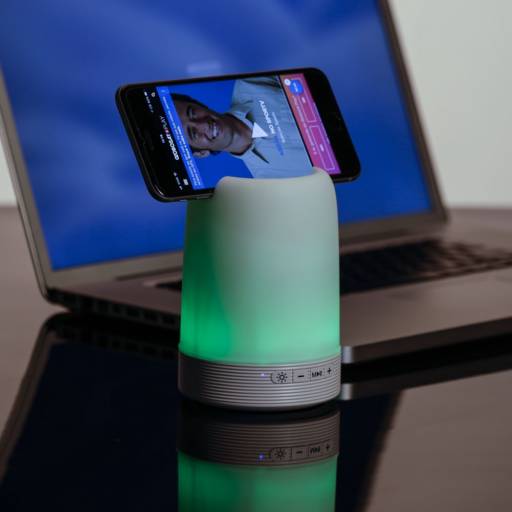 02017 Caixa de Som Multimídia com Porta Caneta e Luminária em São José do Rio Preto, SP por Public Gráfica e Brindes