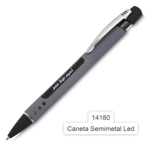 Caneta Semi Metal em São José do Rio Preto, SP por Public Gráfica e Brindes