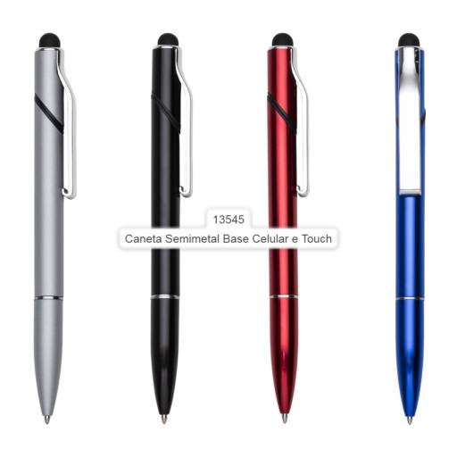 Caneta Semi Metal em São José do Rio Preto, SP por Public Gráfica e Brindes