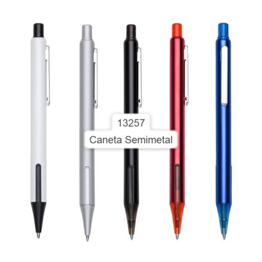 Caneta Semi Metal em São José do Rio Preto, SP por Public Gráfica e Brindes