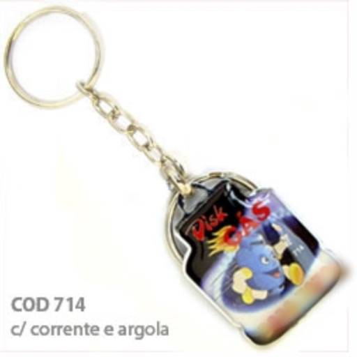 Chav. Chapinha Metálica COD 714 - Chapinha Gás em São José do Rio Preto, SP por Public Gráfica e Brindes