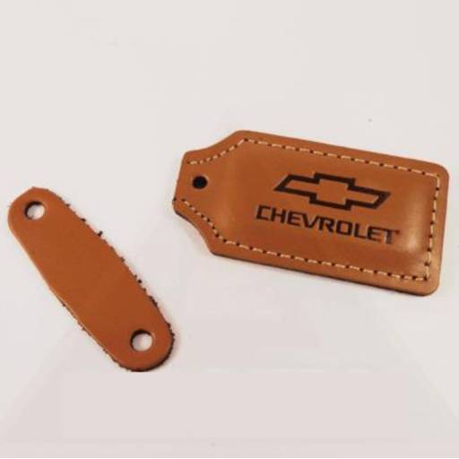 Chaveiro de Couro Automotivo Retangular em São José do Rio Preto, SP por Public Gráfica e Brindes