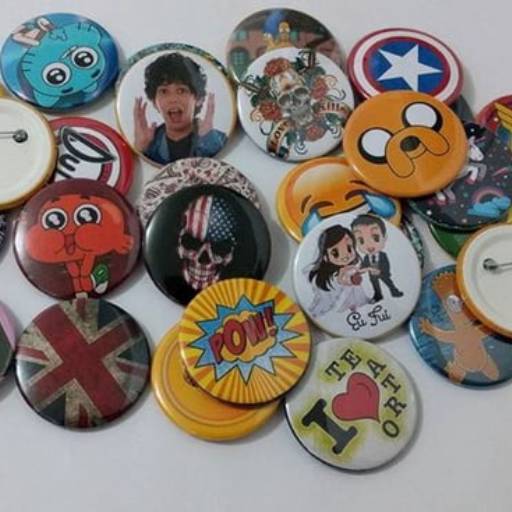 BOTTON REDONDO em São José do Rio Preto, SP por Public Gráfica e Brindes