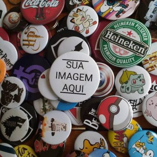 BOTTON REDONDO em São José do Rio Preto, SP por Public Gráfica e Brindes