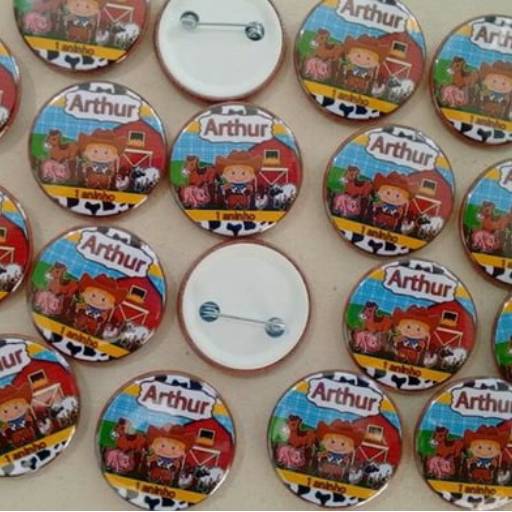 BOTTON REDONDO em São José do Rio Preto, SP por Public Gráfica e Brindes