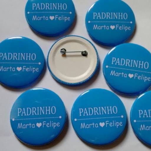 BOTTON REDONDO em São José do Rio Preto, SP por Public Gráfica e Brindes