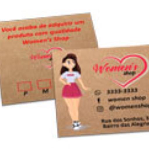 POSTAIS KRAFT 250G em São José do Rio Preto, SP por Public Gráfica e Brindes