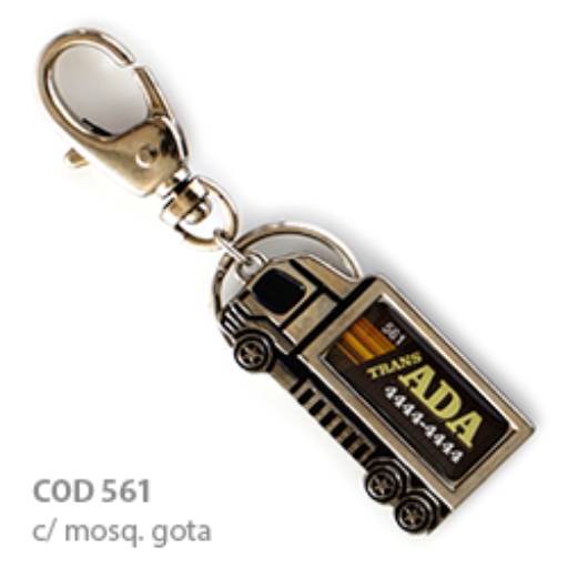 Chav. Medalha ou Pingente COD 561 - Caminhão em São José do Rio Preto, SP por Public Gráfica e Brindes