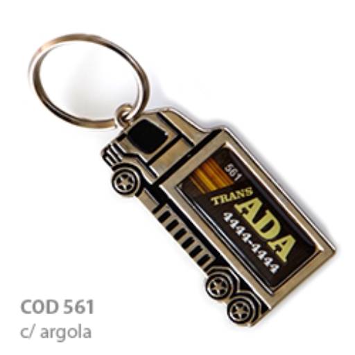 Chav. Medalha ou Pingente COD 561 - Caminhão em São José do Rio Preto, SP por Public Gráfica e Brindes