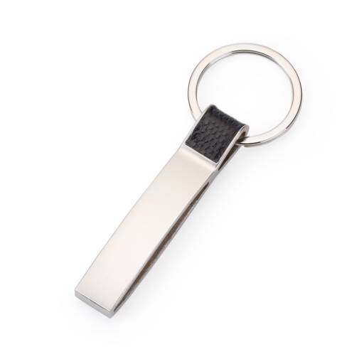 12026 Chaveiro Metal com Couro em São José do Rio Preto, SP por Public Gráfica e Brindes