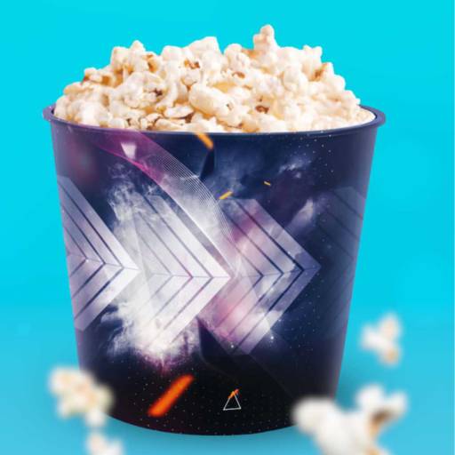 BALDE DE PIPOCA MÉDIO 2,6L em São José do Rio Preto, SP por Public Gráfica e Brindes