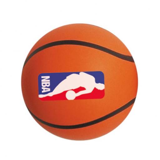 Bolinha Anti Stress vinil oca c/ pintura Basquete Personalizada em São José do Rio Preto, SP por Public Gráfica e Brindes