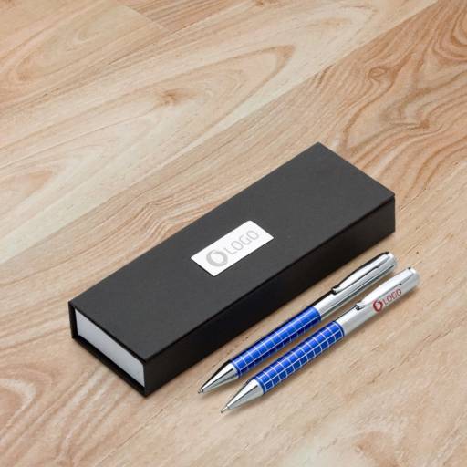 201PAR Conjunto Caneta e Lapiseira Metal em São José do Rio Preto, SP por Public Gráfica e Brindes