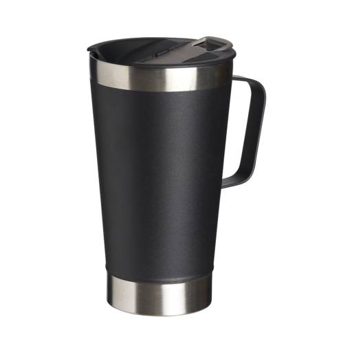 04082L Caneca Térmica Inox com Abridor 500ml em São José do Rio Preto, SP por Public Gráfica e Brindes