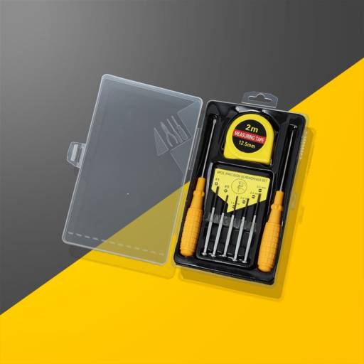 06020 Kit Ferramentas 8 Peças em São José do Rio Preto, SP por Public Gráfica e Brindes