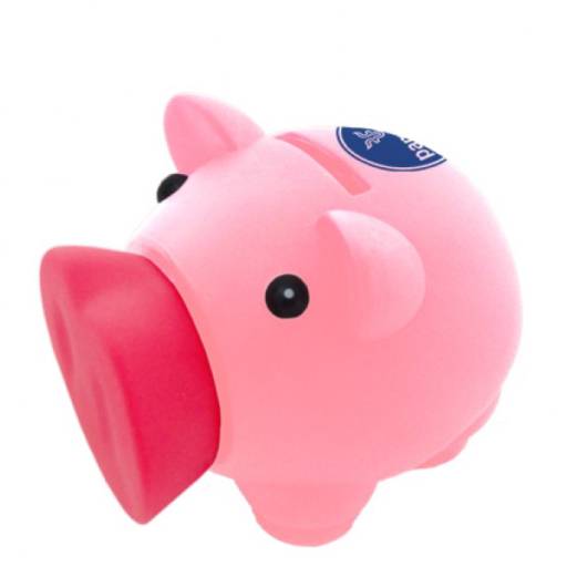 Cofrinho Porco vinil Personalizado em São José do Rio Preto, SP por Public Gráfica e Brindes