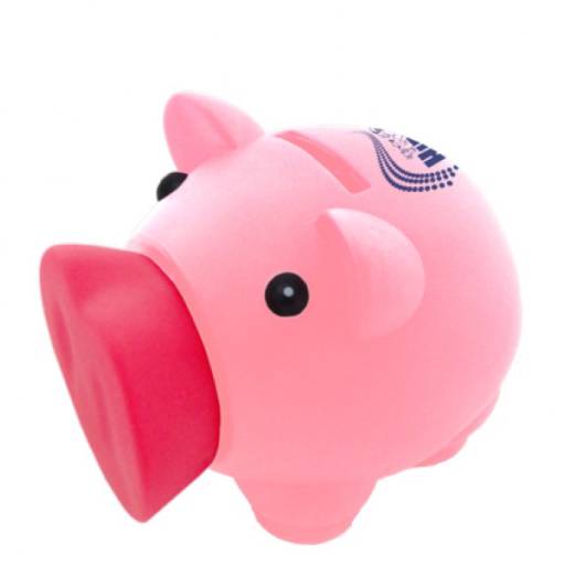 Cofrinho Porco vinil Personalizado em São José do Rio Preto, SP por Public Gráfica e Brindes