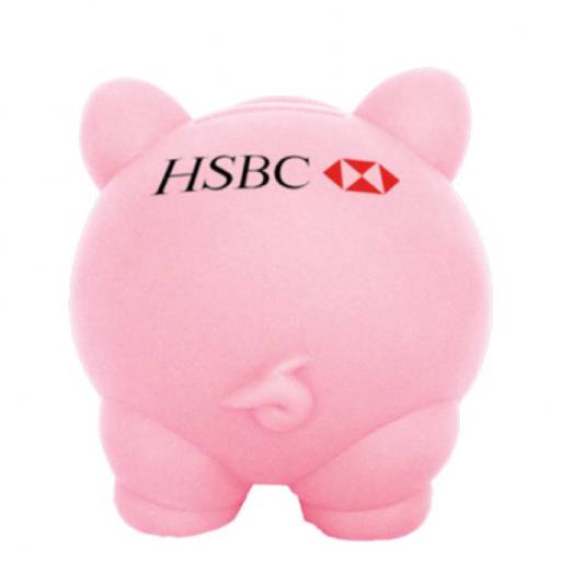 Cofrinho Porco vinil Personalizado em São José do Rio Preto, SP por Public Gráfica e Brindes