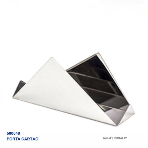 Porta Cartão em Inox em São José do Rio Preto, SP por Public Gráfica e Brindes