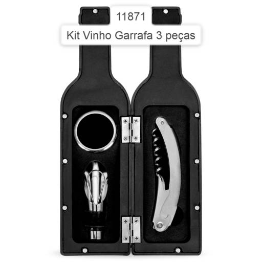 Kit Vinho Garrafa em São José do Rio Preto, SP por Public Gráfica e Brindes