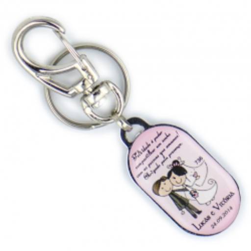 Chav. Chapinha Metálica COD 736 - C12 Oval Vertical  em São José do Rio Preto, SP por Public Gráfica e Brindes