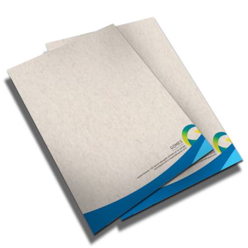 PAPEL TIMBRADO RECICLATO 90G em São José do Rio Preto, SP por Public Gráfica e Brindes