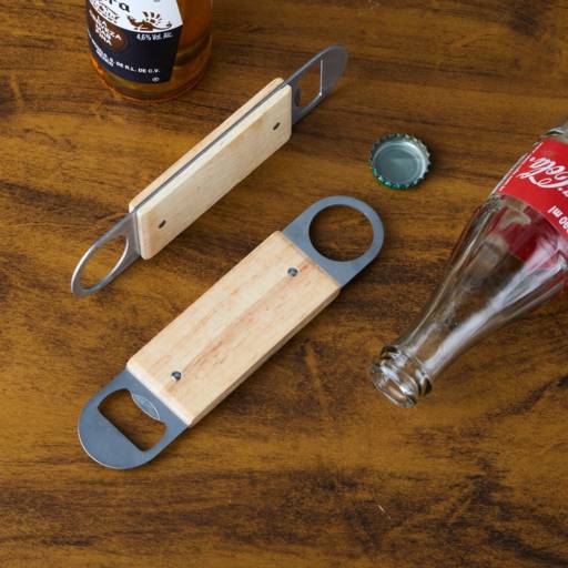 01304 Abridor de Garrafa Madeira em São José do Rio Preto, SP por Public Gráfica e Brindes