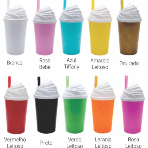 Copo Twister Chantilly 500ml