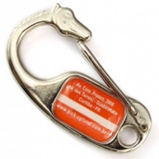 Chaveiros Mosquetões COD 122 - Cavalo - resina 2 lados em São José do Rio Preto, SP por Public Gráfica e Brindes